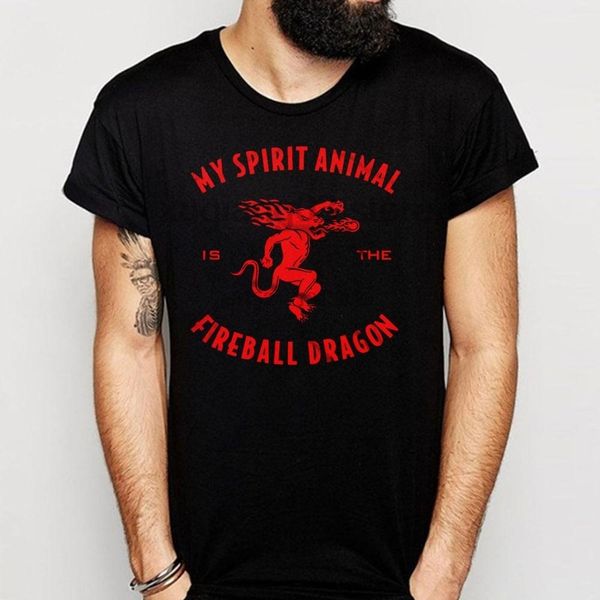 

fireball is my spirit animal men t shirt