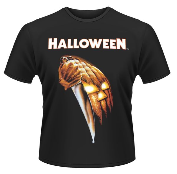 

halloween 'knife' t-shirt - new & official men slim fit t shirt s-xxxl new short sleeve round collar