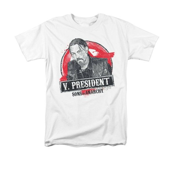 

anarchy sons вице-президента лицензионного взрослых мужчин tee shirt adult summer streewear размеры-3xl