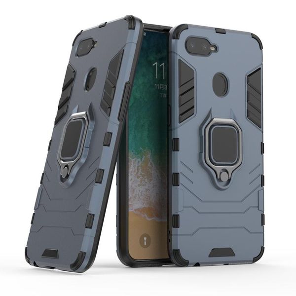 

hybrid armor 2 in 1 case for oppo f9 a7x magnetic car phone finger holderphone case
