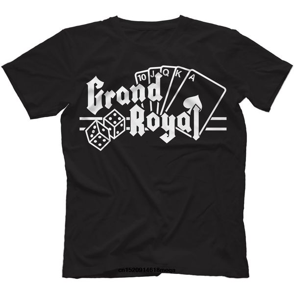 

t shirt grand royal records t-shirt mens round neck short sleeves casual t-shirt