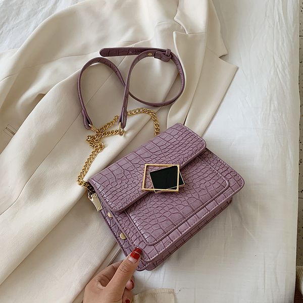 

stone pattern pu leather shoulder bags women 2020 small crossbody bags for women fashion female messenger bag lady handbag purse