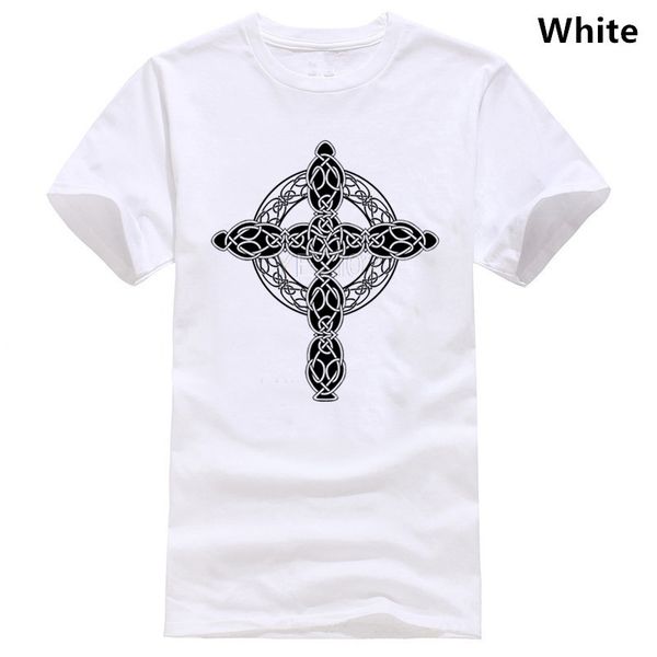 

крест татуировки стиль hipster большой печати мужская футболка