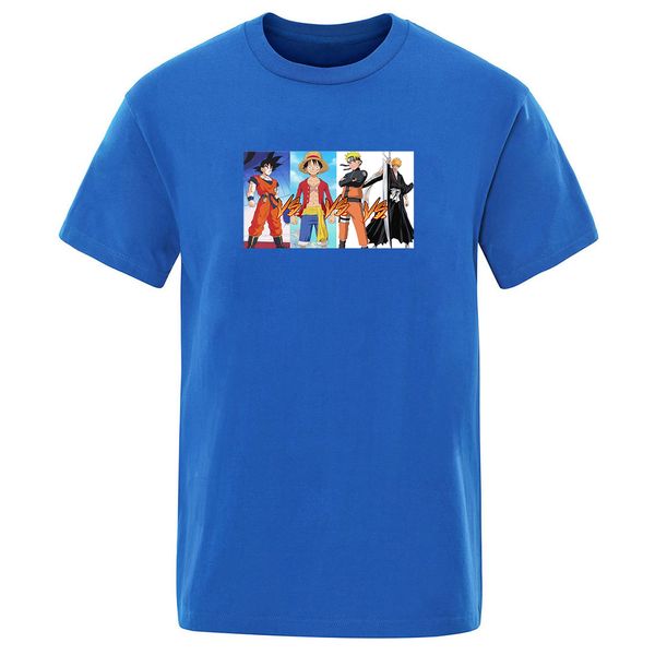 

japan anime naruto cartoon print trend homme 2020 summer crew neck fashion hip hop t-shirts men handsome cotton top