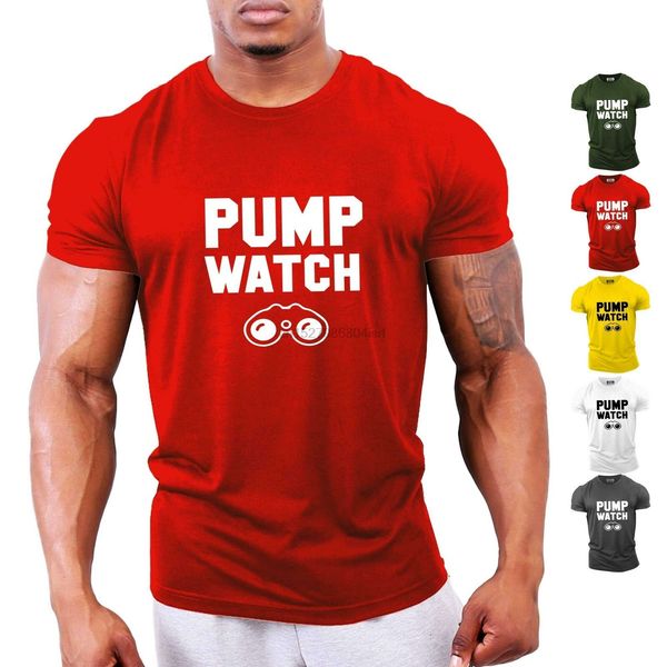 

pump watch gym t-shirt bodybuilding clothing workout training gymtier