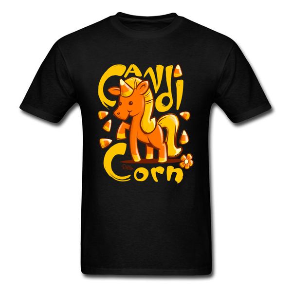 

candicorn t-shirt for men kawaii unicorn t shirts mens summer black tee shirt cartoon designer cotton cute clothes