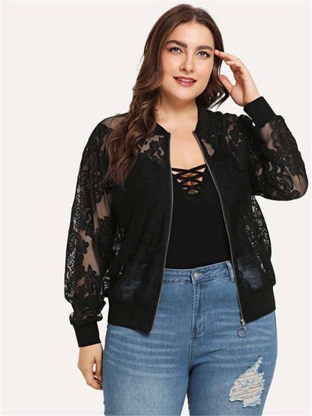 

jackets womens casual long sleeve zipper slim natural color coats womens spring clothes womens designer lace, Black;brown