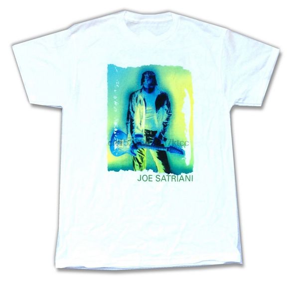 

joe satriani is there love in space world tour 2005 white t shirt new men women tee shirt