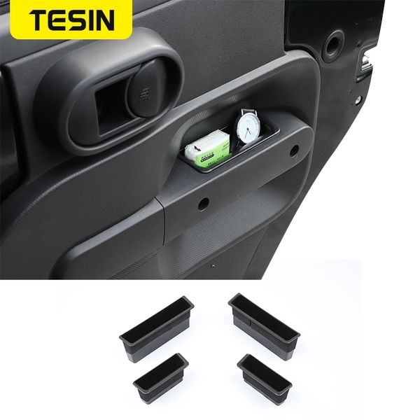 

car organizer door handle storage box for wrangler jk 2007-2010 accessories stowing tidying