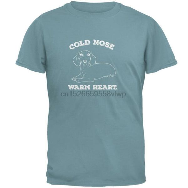 

холодный нос теплый daschund морская пена для взрослых t-shirt