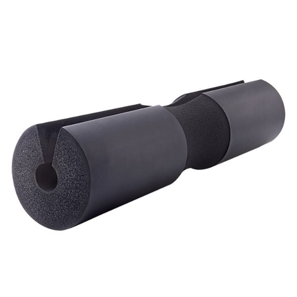 

weightlifting shoulder pads squat neck pads barbell shoulder fitness sponge sheath, Black;gray