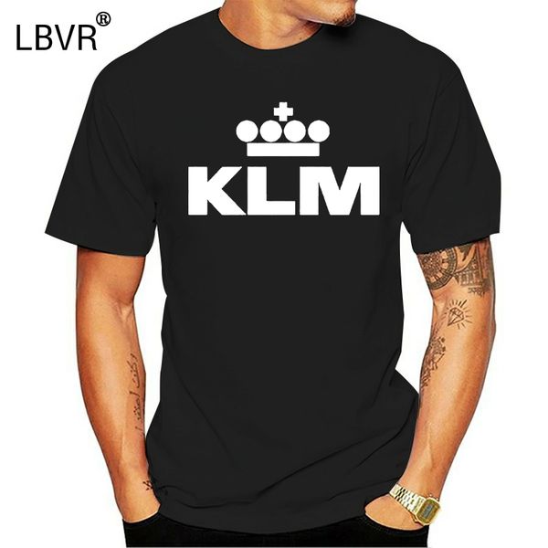 

klm retro logo royal dutch airline aviation t-shirt