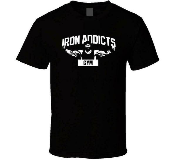 

new iron addicts gym mike rashid white black mens shirt usa size s-xxxl zm1