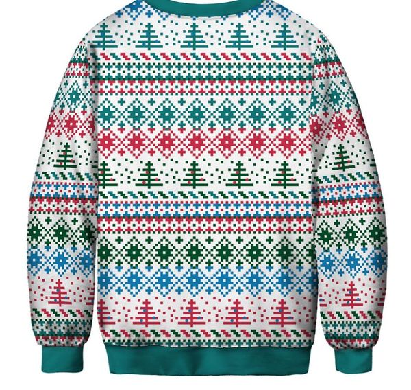 

unicorn clothes sweatshirt christmas spring man women fashion red plus size 3d printing long sleeve sweatershirt sweater003, Black