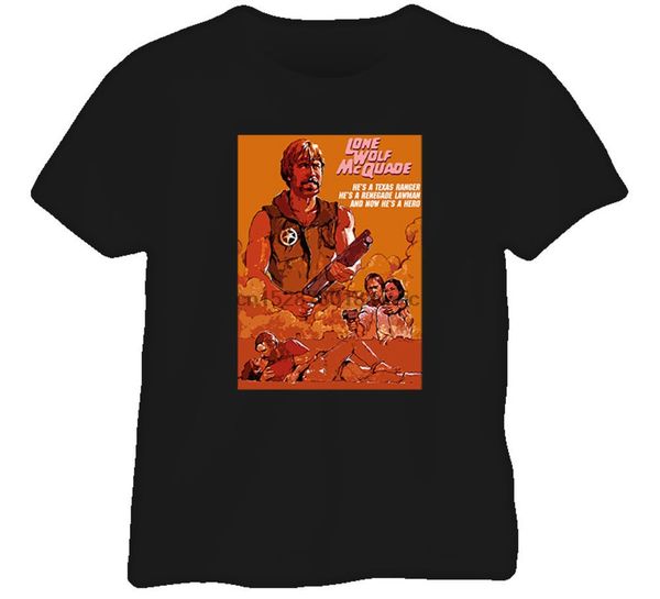 

lone wolf mcquade chuck norris martialer arts t shirt