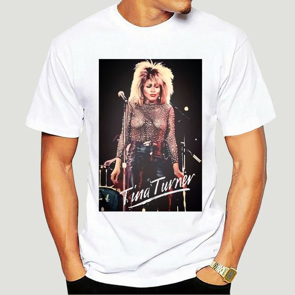 

tina turner short sleeve shirt size s - 2xl retro tee shirt-2631d