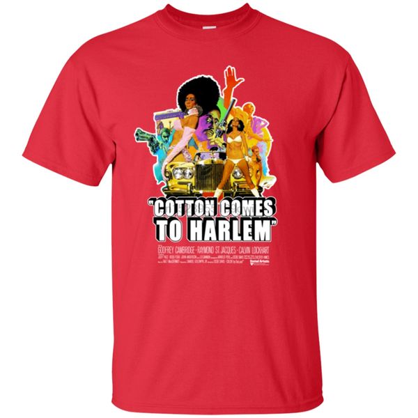 

cotton comes to harlem retro blaxploitation movie 1970s t-shirt(1