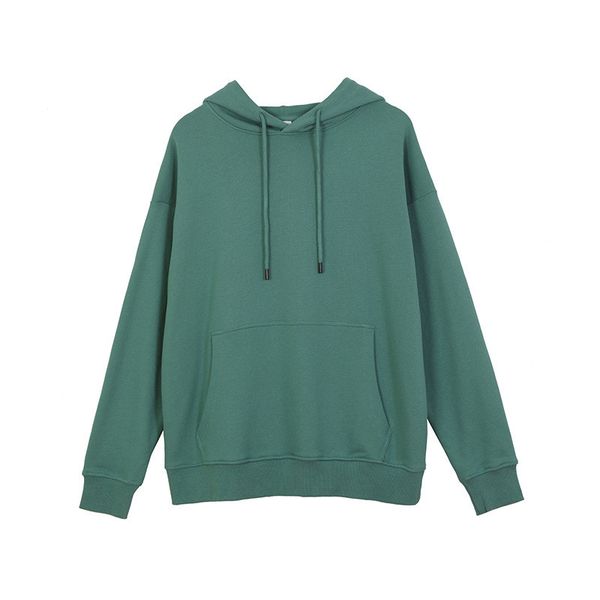 

new fashion hoodie men's women's sports pullover 12 color cotton blend thick fashion hoodie pullover long sleeve men's hoodie, Black