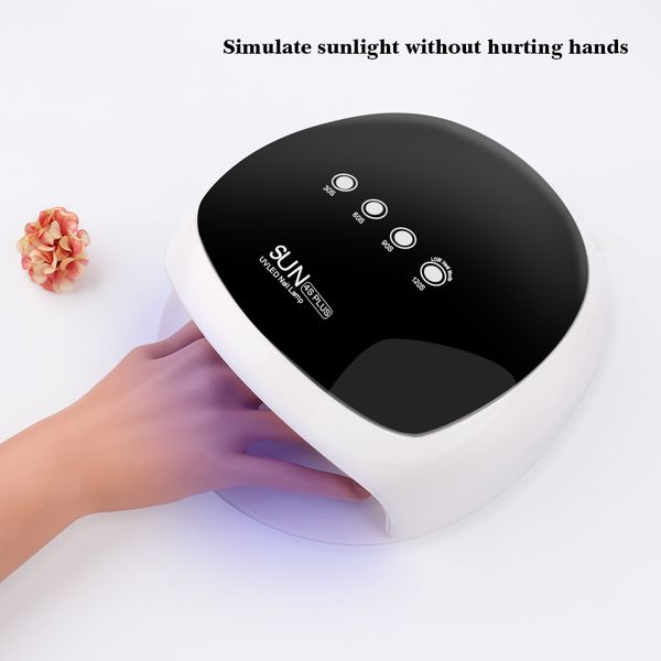 

nail dryers uv led lamp kit 48w dryer gel perfect for polish and any type of curing