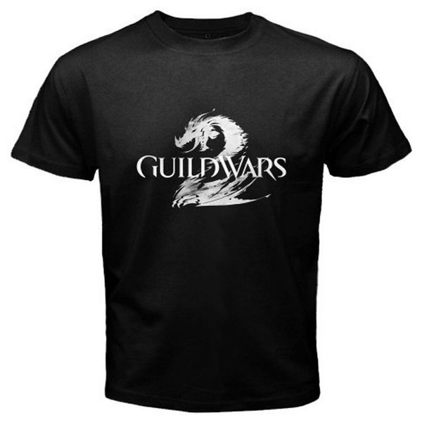 

новая guild wars известные видео игры men's черная футболка s m l xl 2xl 3xl