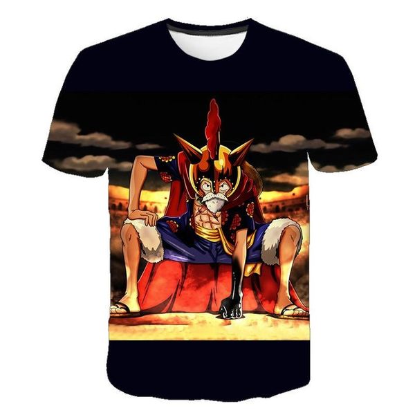 

one piece 3d japan anime men luffy printed 3d print shirts horror humor humor men clothing