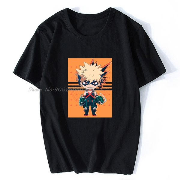 

men t-shirt katsuki bakugo tshirt women t shirt men cotton tees hip hop harajuku streetwear