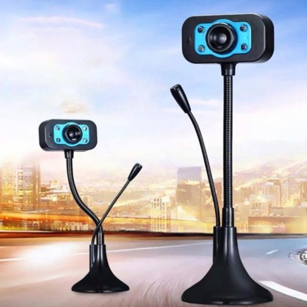 

v2 usb 2.0 webcam camera with microphone for desklappc computer camera drive-live cam video car