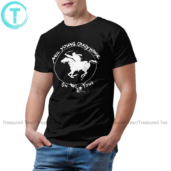 

crazy horse t shirt neil crazy tour young horse t-shirt print short sleeve tee shirt oversize mens tshirt