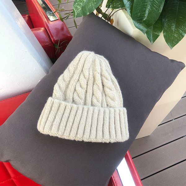 

beanie/skull caps winter beanie knit hat ladies solid color warmth skull cotton cap gorras simple casual men bonnet high qualit, Blue;gray
