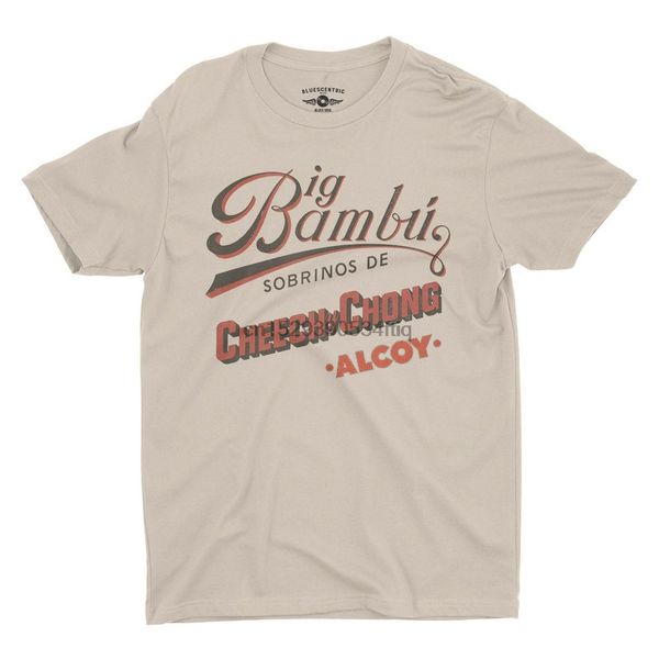 

cheech and chong big bambu t shirt (official) vintage style lightweight