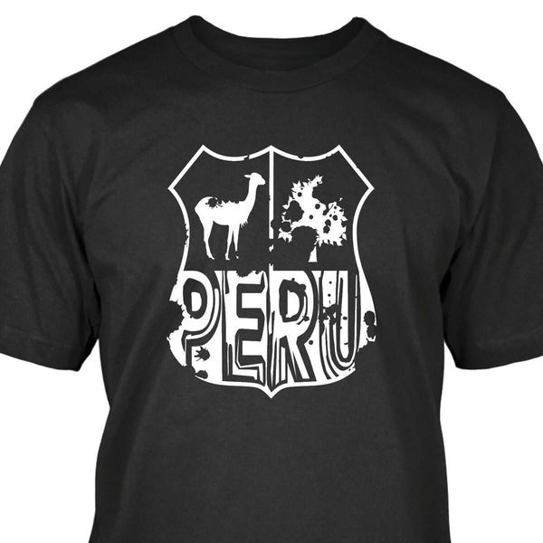 

2019 new fashion peru t-shirt tee shirt