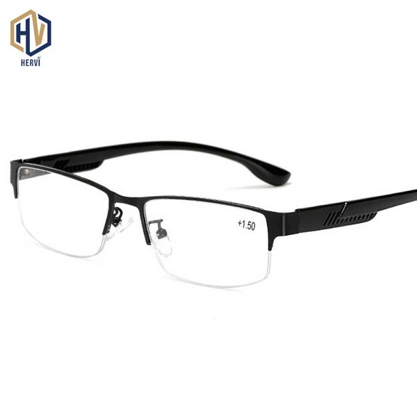 

sunglasses reading glasses men women metal half frame eyeglasses fashion definition spectacles, White;black