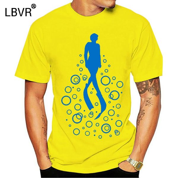 

men dive ive dreams blue t shirt create 100% cotton plus size 3xl letters interesting fashion summer natural shirt