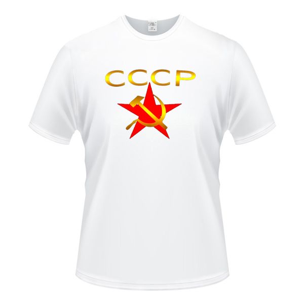 

summer new fashion soviet union russia ussr t shirt cccp putin hammer sickle vintage tee s-3xl short sleeve men casual t-shirts