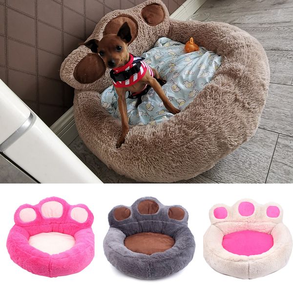 

cute bear pet beds for small medium dogs winter warm puppy cat sofa bed dog supplies accessories for mascotas para perros