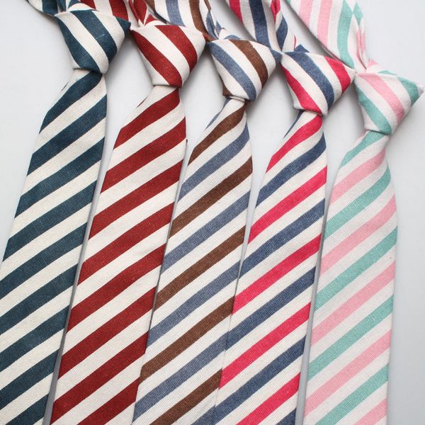 

linbaiway men cotton ties neckties for women formal casual neck tie for wedding party skinny groom tie corbatas hombre cravat, Blue;purple