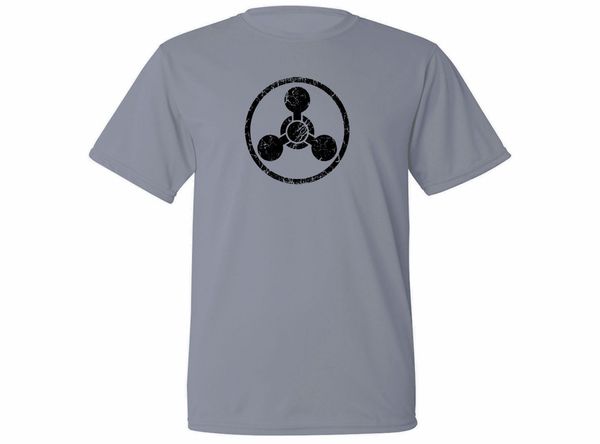 

2019 chemical mass destruction hazard weapon sweat proof gray t-shirt