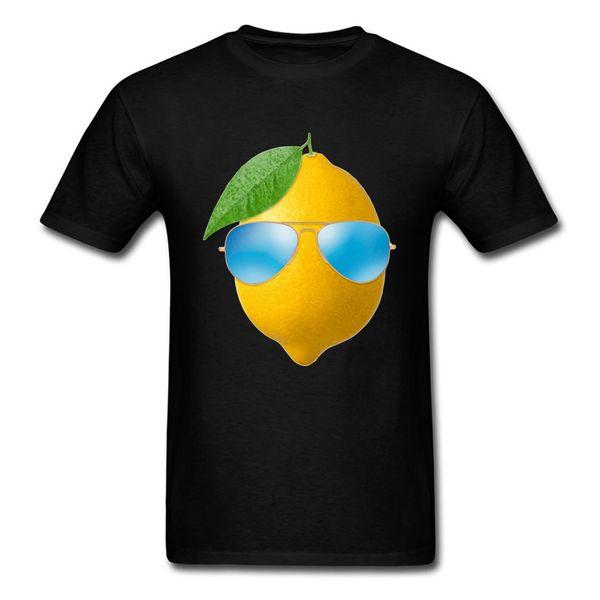 

fashion mens t shirts cool lemon t-shirt family shirts holiday tshirt cotton short sleeve summer clothes drop shipping