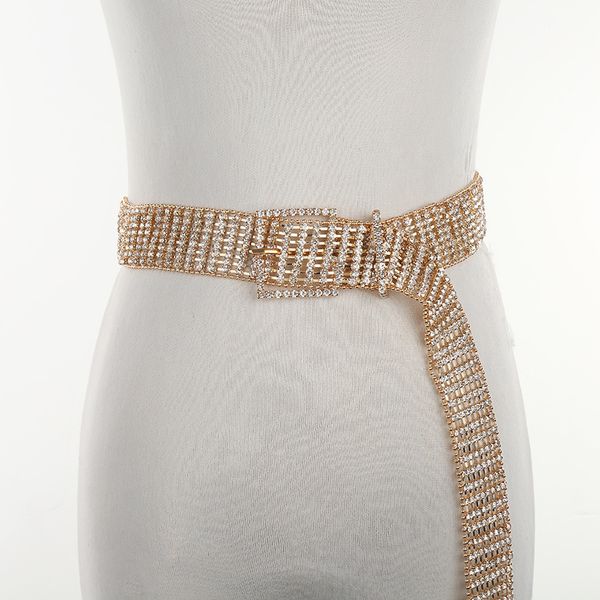 

2020 hot sale роскошные блестящие полный алмазов талии цепочки алмазов пояса горный хрусталь дамы талии ремни пояс для свадебного банкета дл, Black;brown