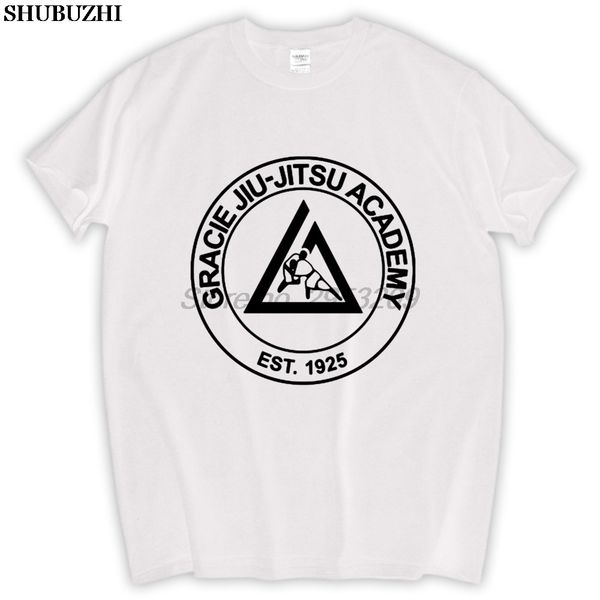 

gracie brazilian jiu jitsu t-shirt bjj arts men cotton tee