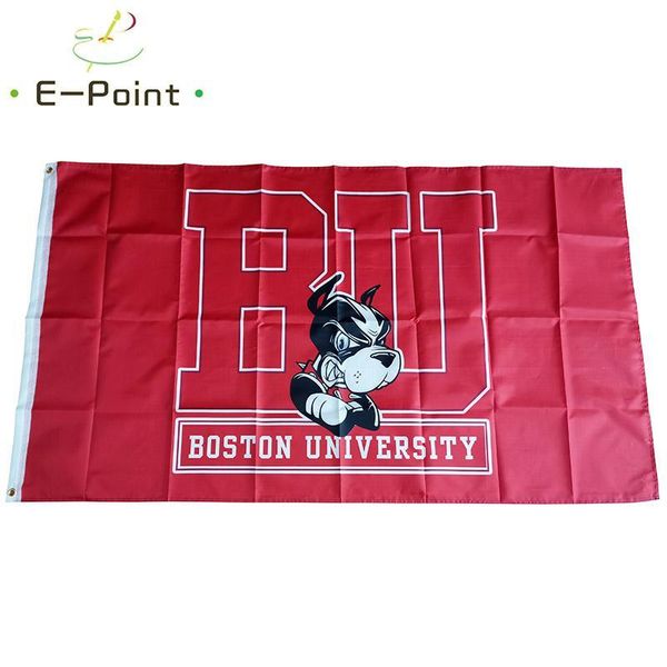 

flag ncaa flag (150cm*90cm) newly boston garden university home banner polyester of flying outdoor 3ft*5ft terriers decoration bbyms