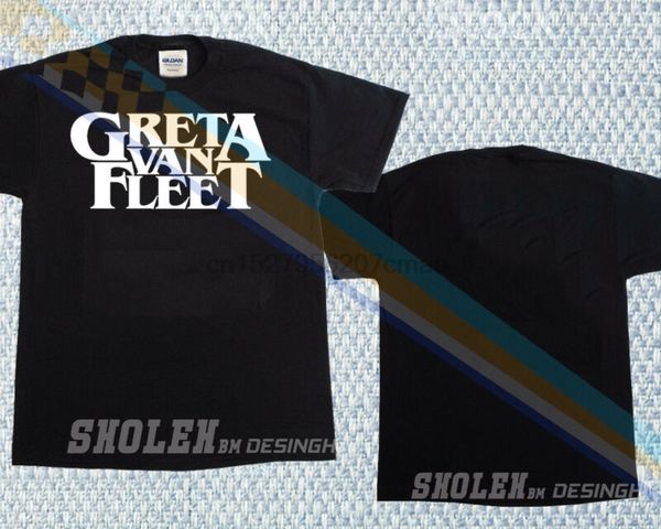 

new limited greta merch greta van fleet tour logo t-shirt