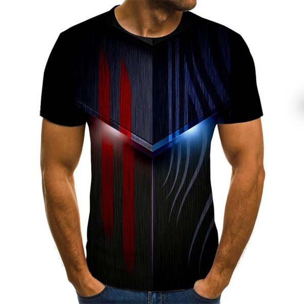 

new design men three-dimensional abstract 3d print shirts oversized horror aesthetic men clothing
