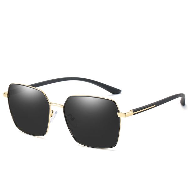 

sunglasses 2021 square men mirror polarized accessories brand driving tac material lenses 63953 uv400 protection eyewear, White;black