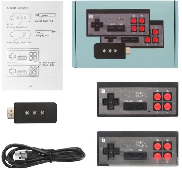 

600 in 1 video mini hdmi game console video handheld with wirelress controller