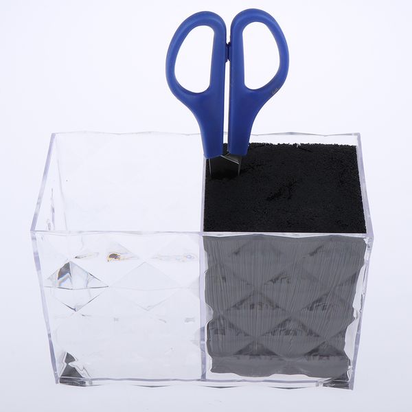 

dual side волос ножницы для хранения case стрижка scissor борода shear holder