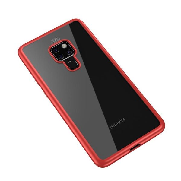 

crystal transparent phone case for huawei mate 20 slim case cell phone protective cover silicone bumper full protective case