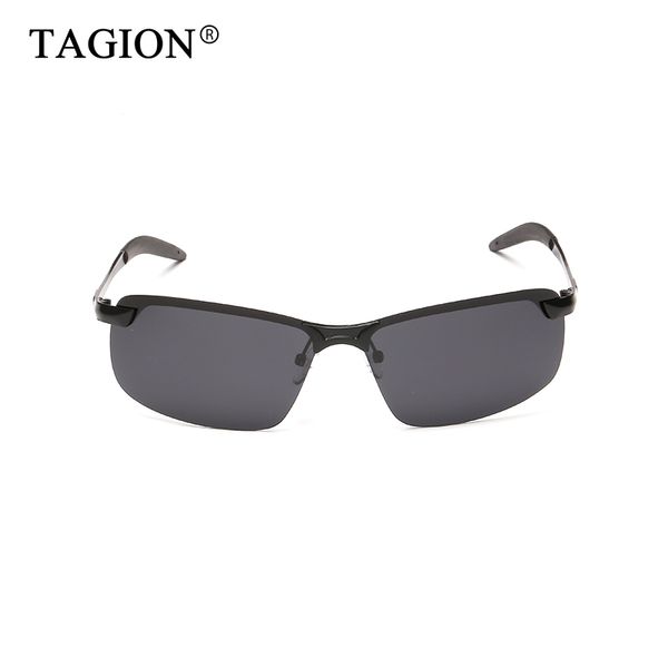

sunglasses 2021 tagion rimless rectangle polarized for men 3043, White;black