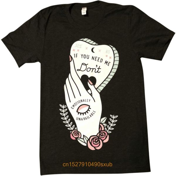 

men tshirt emotionally unavailable shirt