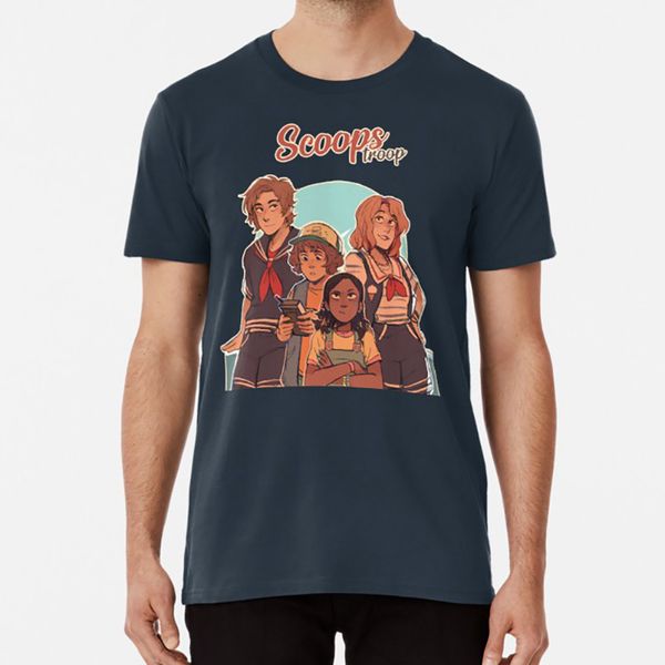 

scoops troop t shirt robin steve